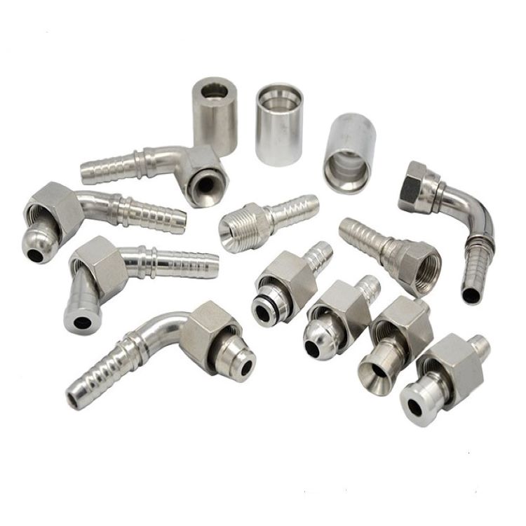 Flange high-pressure hose, quick connect oil pipe