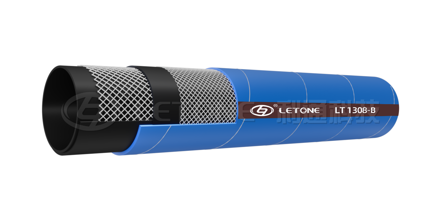 Application of large-diameter wear-resistant rubber hose dredging project