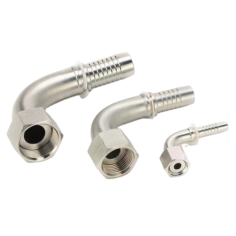 Quick change hydraulic oil pipe joint has good sealing performance