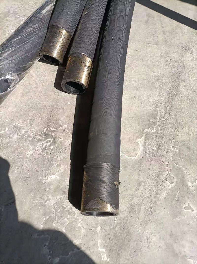 Large caliber rubber hose assembly 2.5MPa flange connection