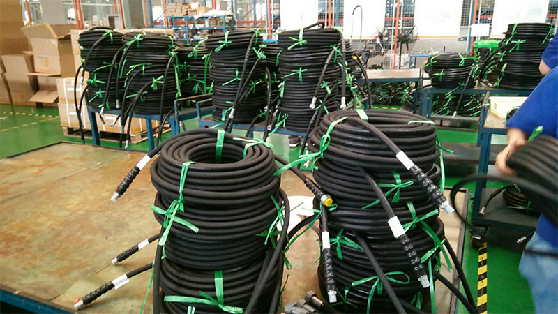 4-layer hydraulic pipe DN50 21MPa EPDM material corrosion-resistant