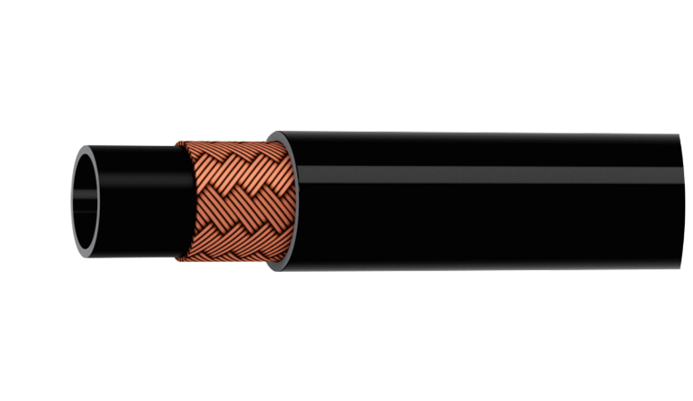 6-layer braided tubing